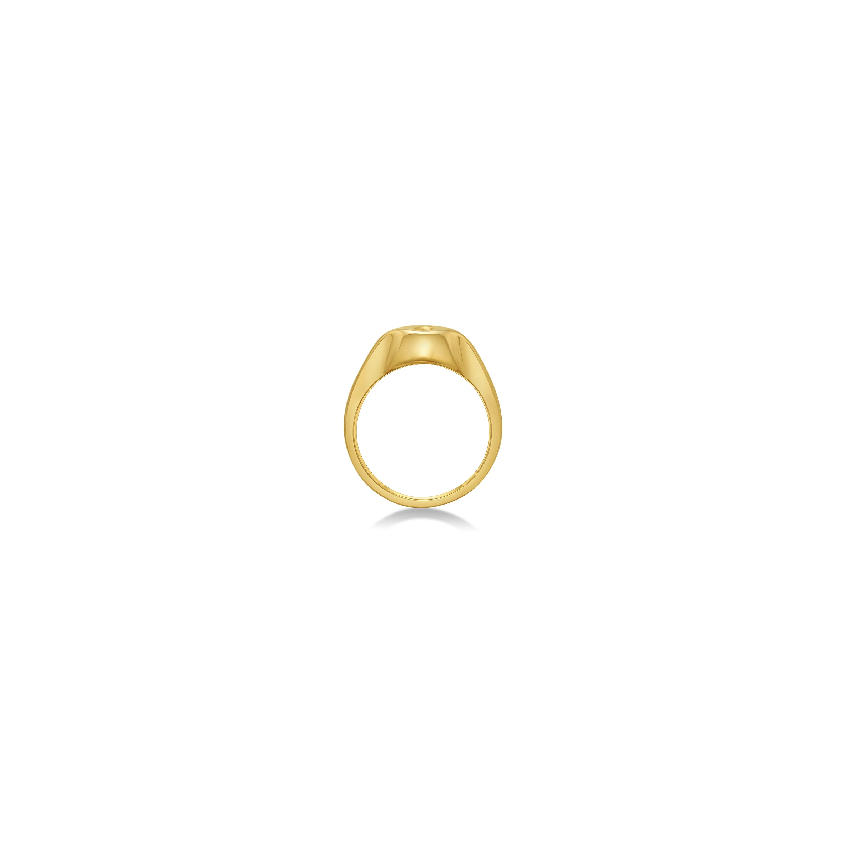 Molten Skull Pinky Ring